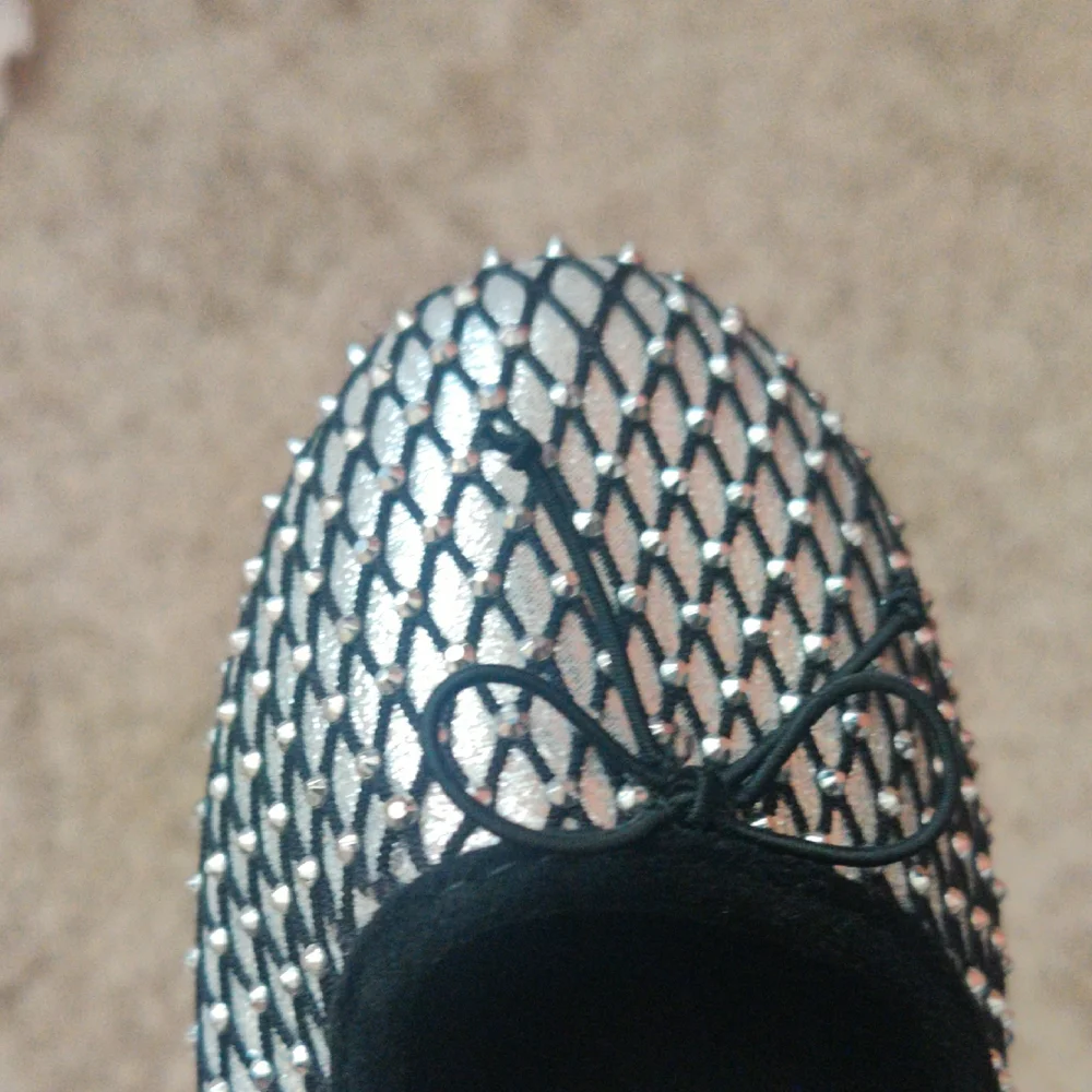 Steve Madden Monochrome Patterned Flats - Picture 3 of 3